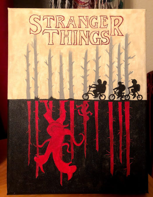 Stranger Things Painting